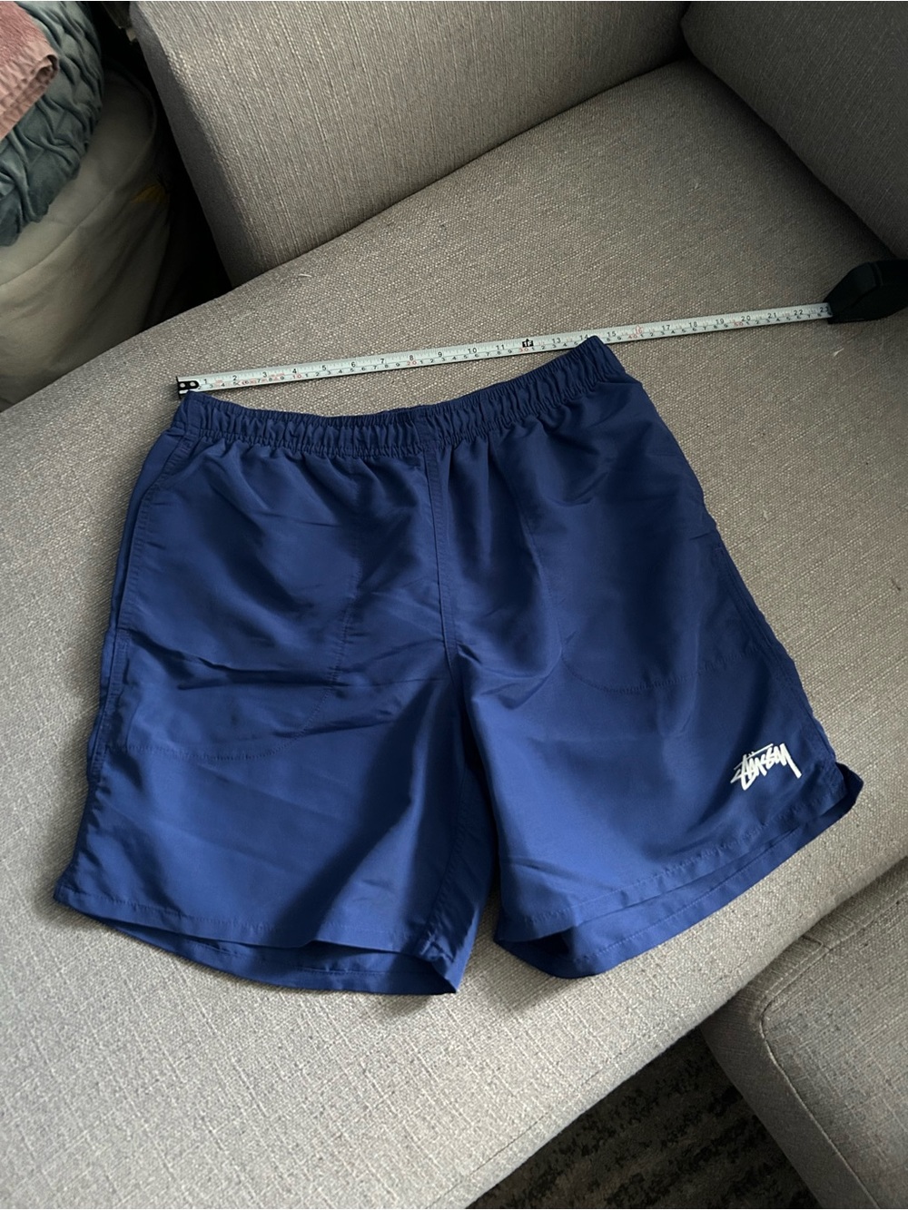 Stussy blue swim Shorts S